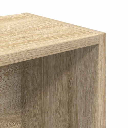 Библиотека, сонома дъб, 31x24x102 см, инженерно дърво