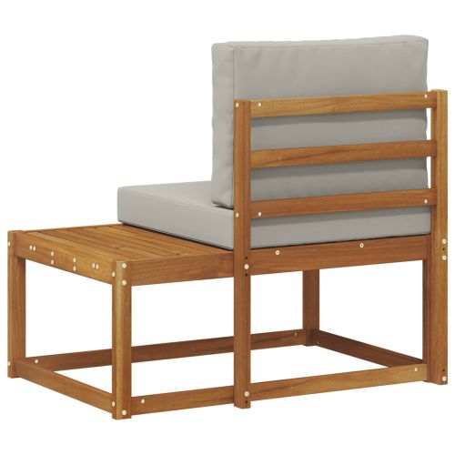 Външен край на диван с възглавница Естествен 91 x 63 x 73 см