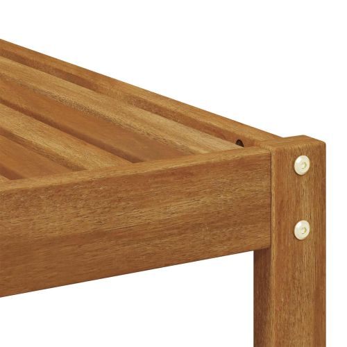 Маса за открито Солидно акациево дърво Естествен