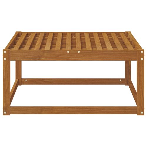 Външна табуретка Солидно акациево дърво Естествен