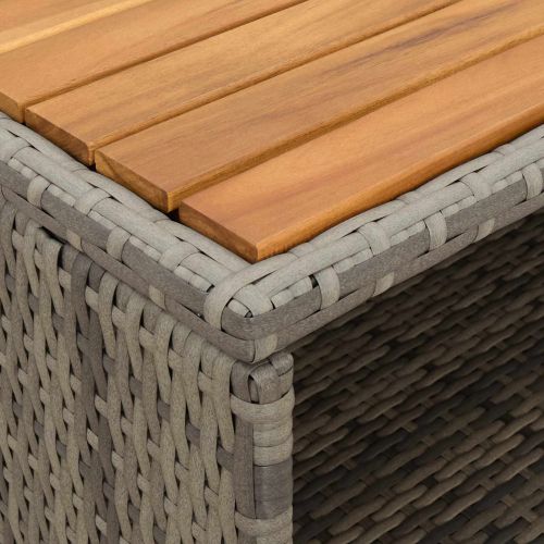 За шкафове с рафт Сив 70 x 50 x 87 см Полиестер и Роли Ратен