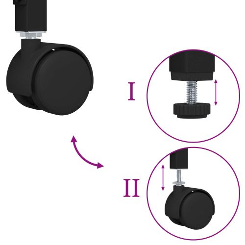 Кухненска количка Старо дърво 50 x 35 x 75.5 см Инженерно дърво