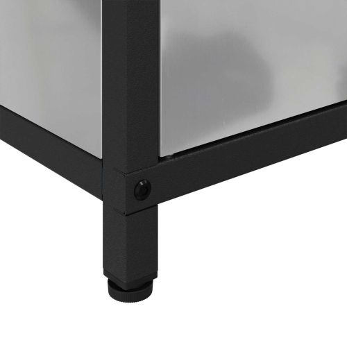 Съхранение в кухнята с рафт Сребрист 60 x 50 x 92 см Стомана