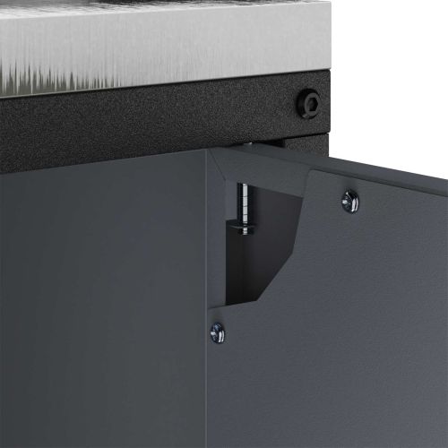 Съхранение в кухнята с рафт Антрацит 60 x 50 x 92 см Стомана