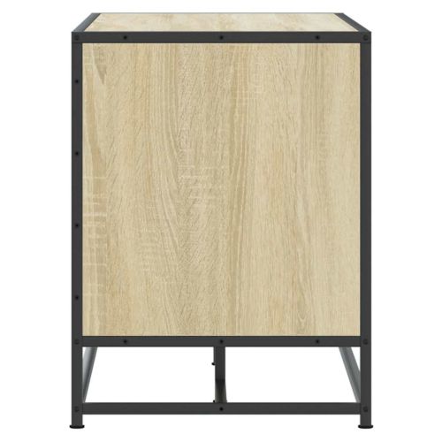 Пейка за обувки Sonoma Oak 100x40x53,5 cm Инженерна дървесина