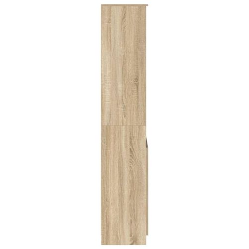 Висок шкаф, сонома дъб, 70x35x180 см, инженерно дърво