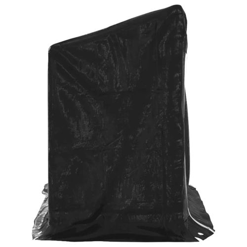 vidaxL Стойка за дърва за огрев с дъждобран, 200,5x60,5x110,5 см