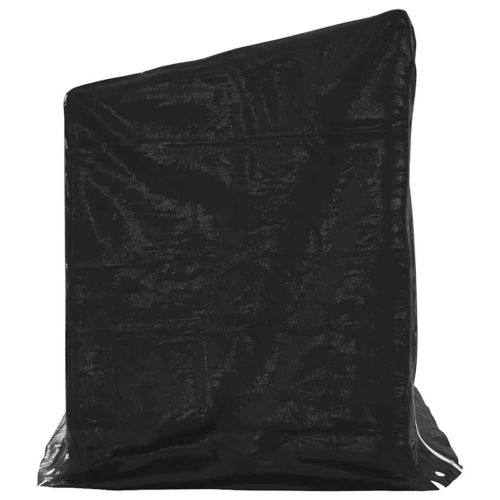 vidaxL Стойка за дърва за огрев с дъждобран, 200,5x80,5x110,5 см