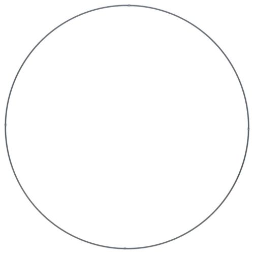 Пръстен за саксия Антрацит 120 x 120 x 20 см