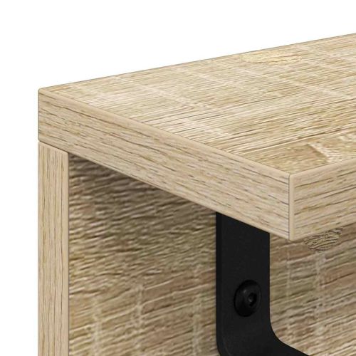 Стенен закачалка за палта Сонома дъб 100 x 10,5 x 10,5 см