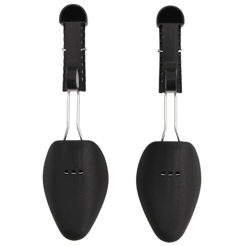 Калъпи за обувки, 5 чифта, черни, EU 35-38, пластмаса