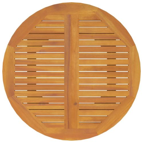 Градински трапезен комплект от 5 части, акация масив