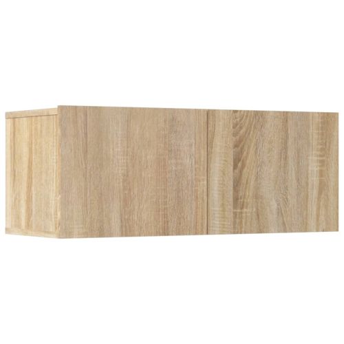 Комплект ТВ шкафове от 5 части, сонома дъб, инженерно дърво