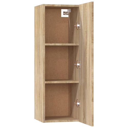 Комплект ТВ шкафове от 5 части, сонома дъб, инженерно дърво