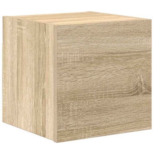 Комплект ТВ шкафове от 7 части, сонома дъб, инженерно дърво7