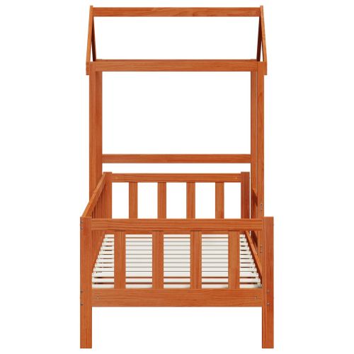 Комплект легло за деня 2 pcs Кафяво с восъчно покритие