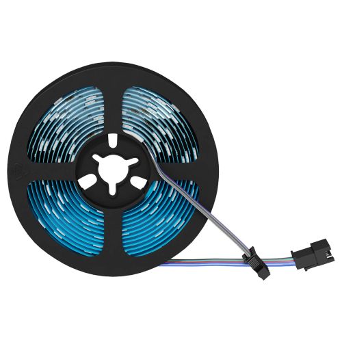 LED лента 2 pcs Черен и прозрачен 2500 мм Мед и пластмаса