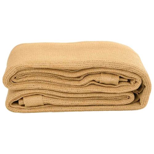 Килим за палатка, пясъчно, 250x400 см, HDPE