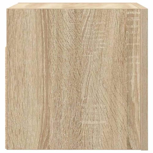 ТВ шкафове за стенен монтаж, 2 бр, дъб сонома, 30,5x30x30 см