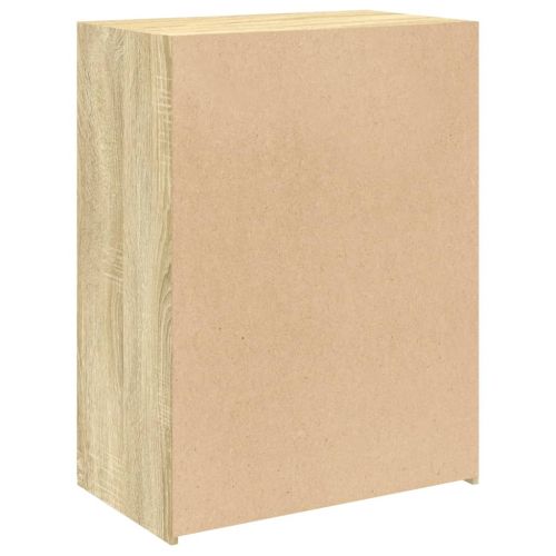 Бюфет, дъб сонома, 70x41x93 см, инженерно дърво