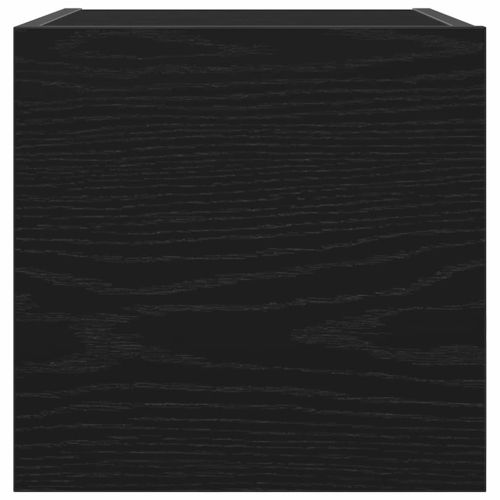 ТВ шкаф 2 pcs Черния дъб 30,5 x 30 x 30 см Инженерно дърво