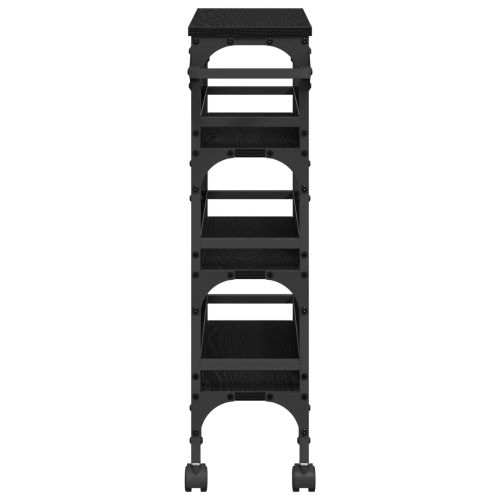 Кухненска количка Черния дъб 53 x 20 x 76 см Инженерно дърво