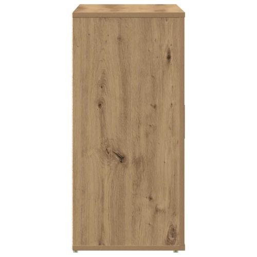 Сайдборд, дъб артизан, 80x33x70 см, инженерно дърво