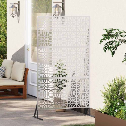 Екран за уединение Сив 100 x 50 x 180 см Стомана