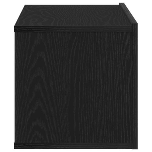 ТВ шкаф Черния дъб 80 x 30 x 30 см Инженерно дърво