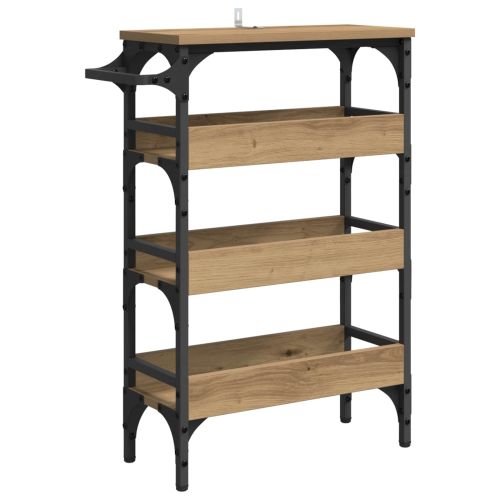 Кухненска количка Дъб 53 x 20 x 76 см Инженерно дърво