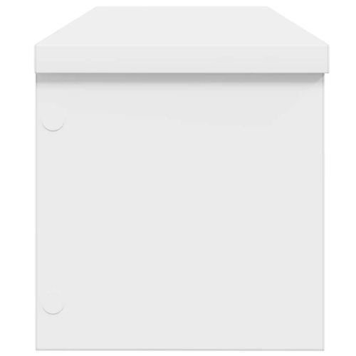 Кухненски стелаж с възможност за подреждане в бяло 60x15x16 cm