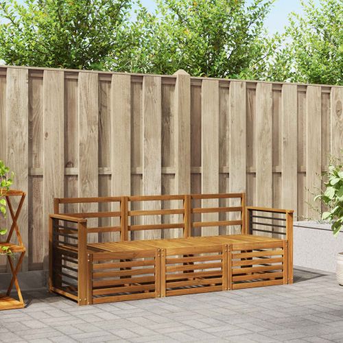 Комплекти дивани 3 pcs Солидно акациево дърво