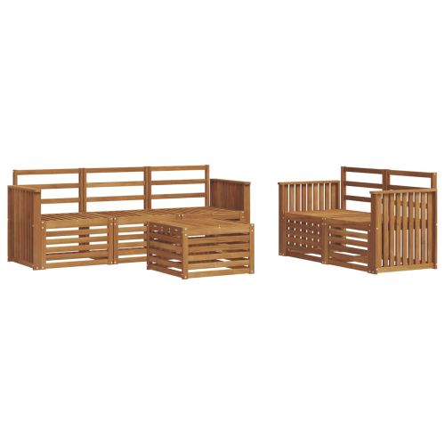 Комплекти дивани Солидно акациево дърво