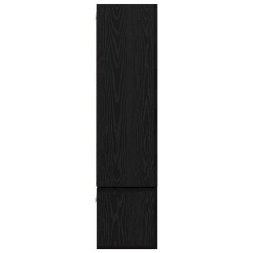 Комплект ТВ шкаф 7 pcs Черния дъб Инженерно дърво