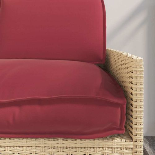 Комплект възглавници 3 pcs Виненочервен Оксфордска тъкан