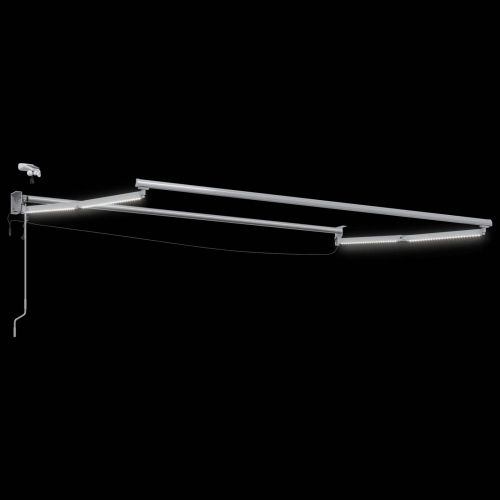 Електрически разтегателен навес Многоцветен 3,5 x 2 m