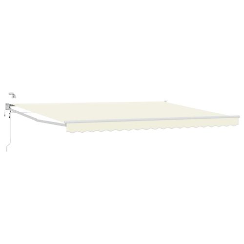 Електрически разтегателен навес Крем 4 × 3 m