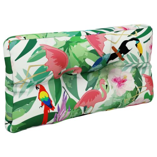 Палетна възглавница, многоцветна, 70x40x12 см, текстил