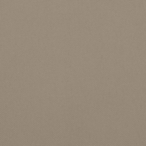 Шалте за шезлонг, таупе, 180x60x4 см, Оксфорд плат