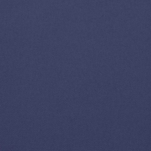 Шалте за шезлонг, нейви синьо, 180x60x4 см, Оксфорд плат