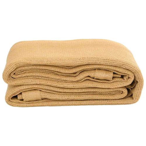 Килим за палатка, пясъчно, 250x550 см, HDPE