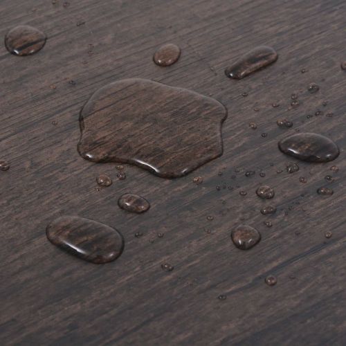 Дъски за под 18 pcs Тъмен сив 5,26 м² ПВЦ