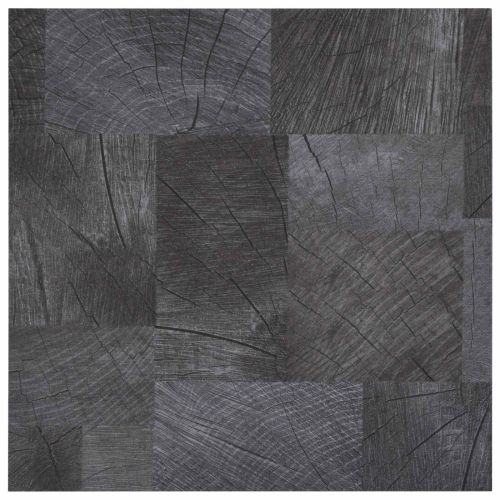 Дъски за под 5,11 м² 55 pcs ПВЦ Дървена структура сива