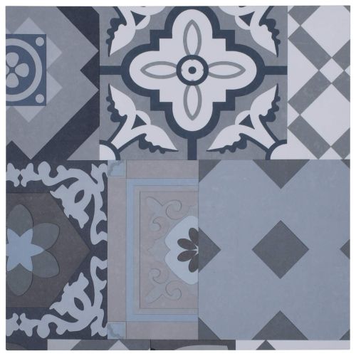 Дъски за под 5,11 м² 55 pcs ПВЦ Цветна шарка