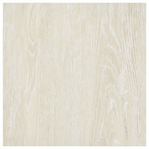 Дъски за под 5,11 м² 55 pcs ПВЦ Кремавобяло