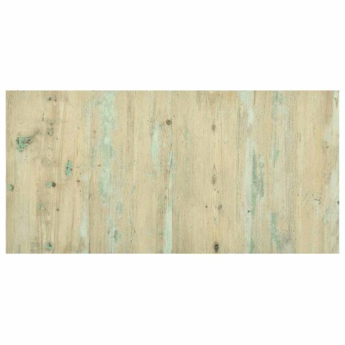 Дъски за под 5,11 м² 55 pcs ПВЦ Бял и светъл кафяв