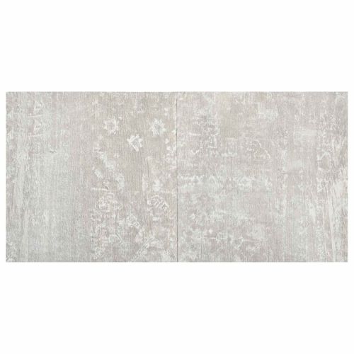 Дъски за под 5,11 м² 55 pcs ПВЦ Бяло и дърво