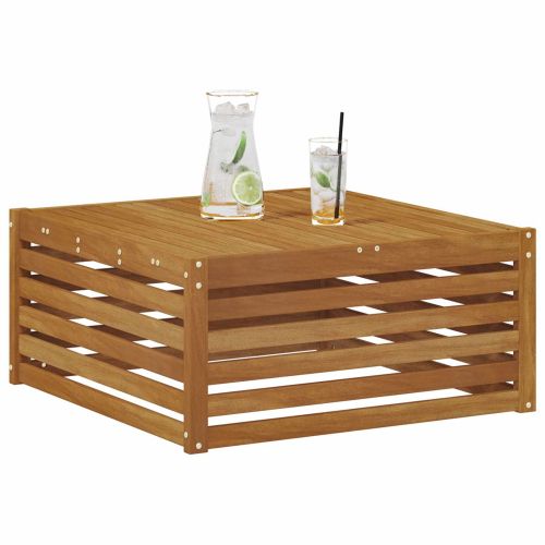 Маса за открито Солидно акациево дърво Естествен