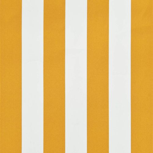 Сенник с падащо рамо, 300х150 см, жълто и бяло