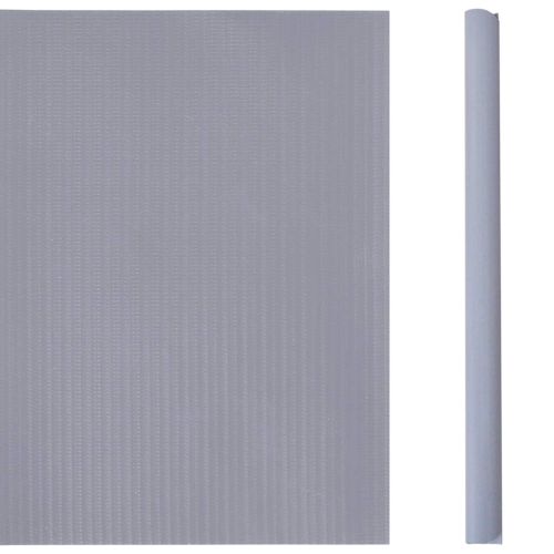 Лента за покриване на огради, PVC, 35x0,19 м, светлосив мат